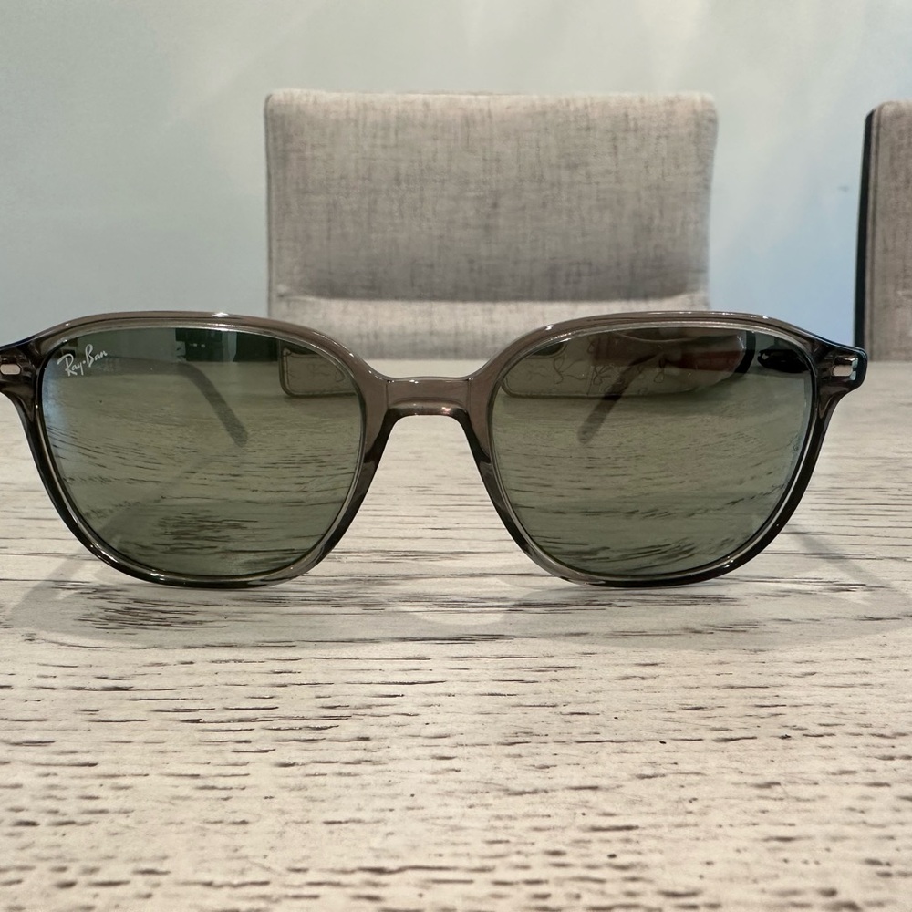 Ray-Ban Gray Minimalist Sunglasses